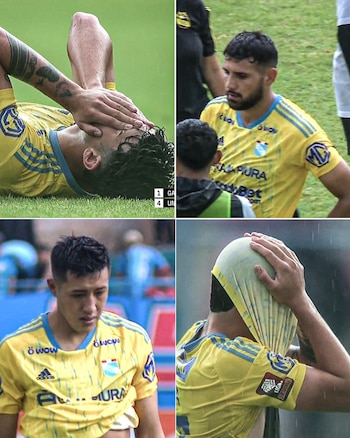 Las reacciones de los jugadores
