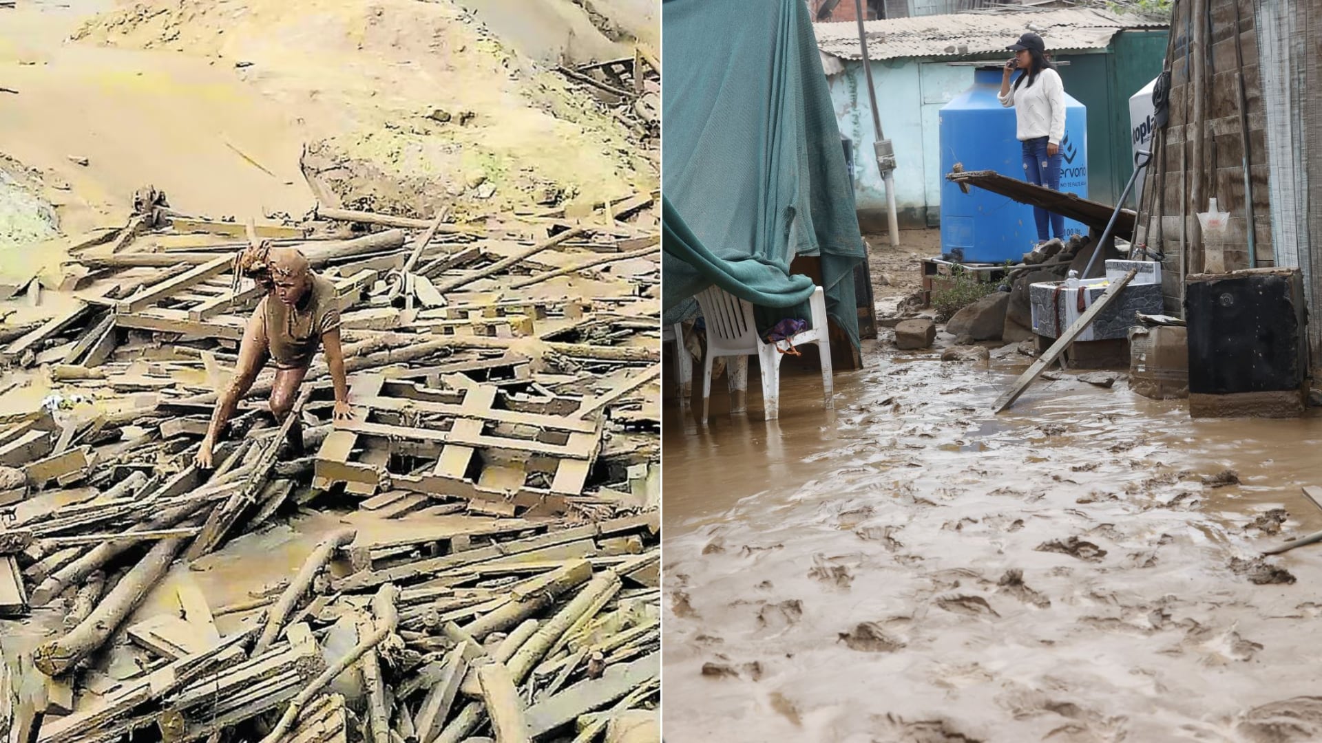 Evangelina Chamorro, la mujer que emergió del barro en el 2017, criticó a las autoridades: “¿Qué han hecho por su pueblo?”