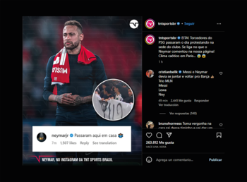 La confirmación de Neymar sobre