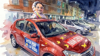 Equipo de campaña de Iván Cepeda denunció ataque al ‘Ivancho Móvil’: “Nos acaban de arrojar una piedra”
