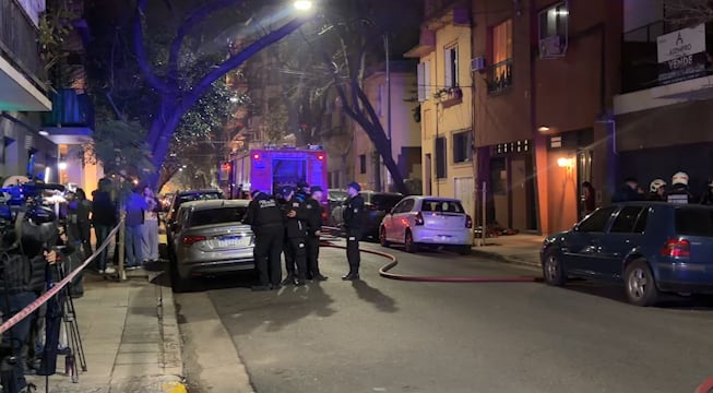 Bomberos participó del operativo y controló las llamas