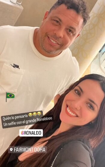 Rosángela se tomó foto con