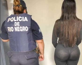 La foto del arresto que
