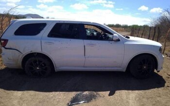 La camioneta en la que