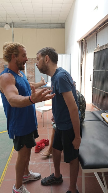 La emoción de Fernando Endigo de volver a volar tras el accidente