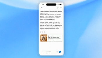 ChatGPT comenzará a mostrar anuncios en España y otros 30 países europeos a partir de la próxima semana. (ChatGPT)