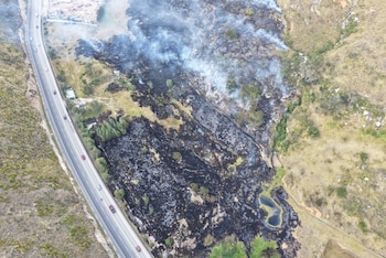 Cundinamarca acumula 636 emergencias por incendios en 2026, con 1.689 hectáreas afectadas en 74 municipios de 15 provincias - crédito Gobernación Cundinamarca/Bomberos Cundinamarca