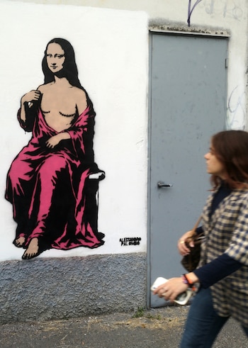 La Mona Lisa con cicatrices de mastectomía de Alexandro Palombo (Cedida)
