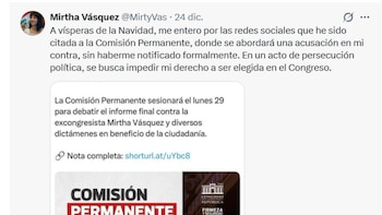 Congreso debatirá inhabilitación de Mirtha