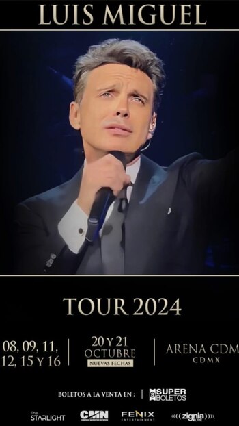 Luis Miguel se presentará en