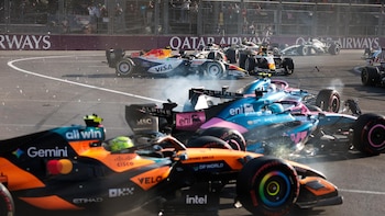 Alpine condena los insultos a Lando Norris en redes tras el accidente de Colapinto