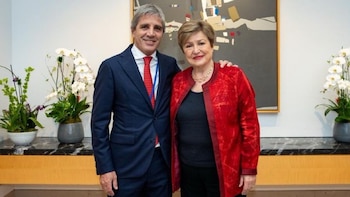 Antes del encuentro entre Caputo y Georgieva, el staff del FMI respaldó la estrategia de financiación multilateral para pagar deuda