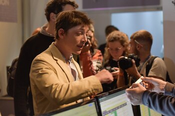 El asesor presidencial, Santiago Caputo