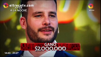 Ezequiel no pudo participar del