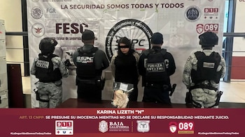 Detienen a mujer que estaría ligada al Cártel de Sinaloa en BC y que ocultó armas en un peluche