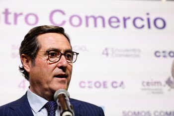 El presidente de CEOE, Antonio