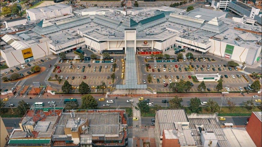 El hombre deambulaba en las zonas aledañas al centro comercial Unicentro - crédito Alcaldía de Bogotá