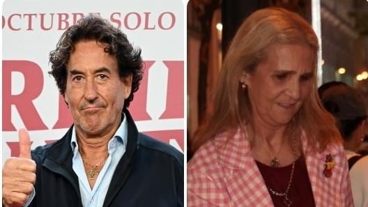 La infanta Elena y Álvaro de Marichalar en el estreno de la nueva película de José Mota,
