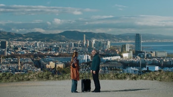 Luis Tosar y Rigoberta Bandini