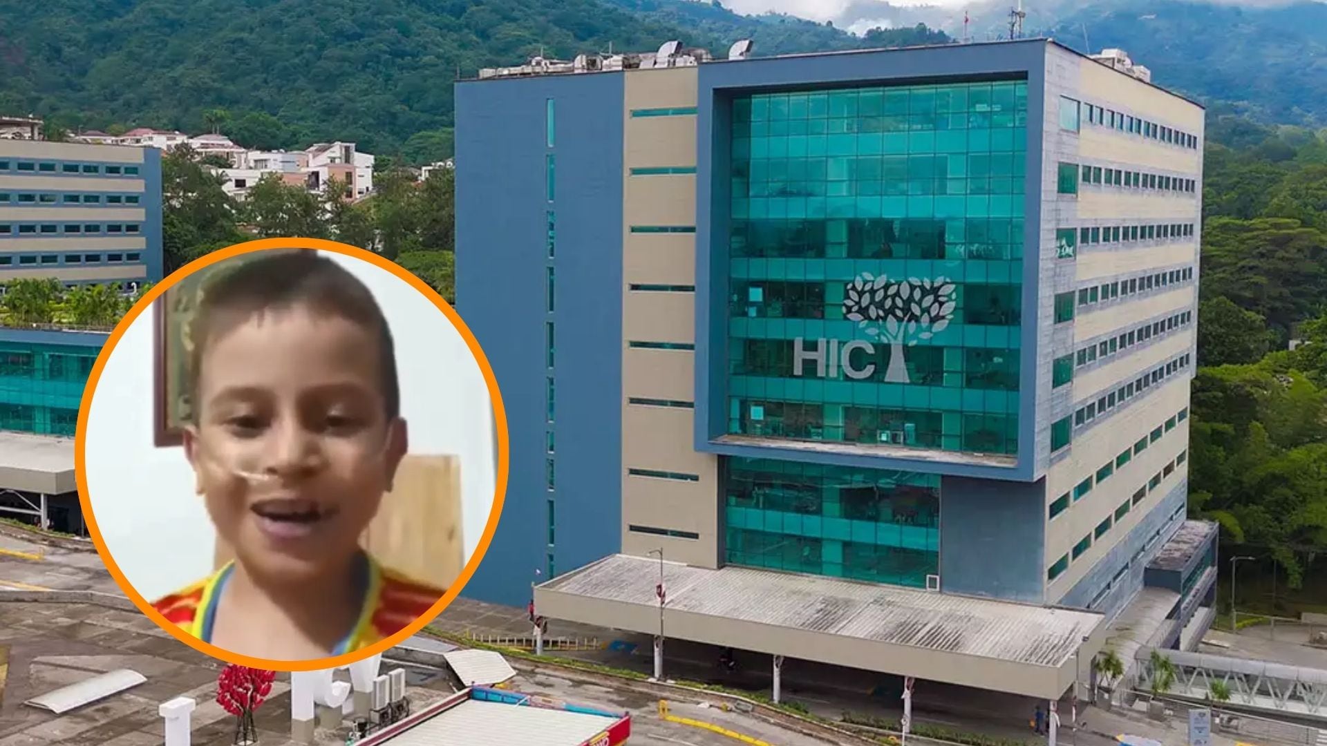El traslado a Bucaramanga se realizará en una aeronave medicalizada para evitar riesgos de un viaje comercial por el cuadro clínico del niño - crédito Fundación Cardiovascular de Colombia/Captura de Video X