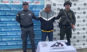Un juez de control de garantías impuso medida de aseguramiento en centro carcelario a Luis Alfonso Muñoz Garzón por el feminicidio de Yuliza Orozco (@FiscaliaCol/X)