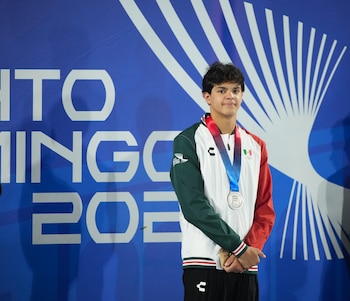 Daniel Saborío es una de las máximas promesas de la natación en México (CONADE)