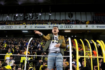 Uno de los ultras amenaza