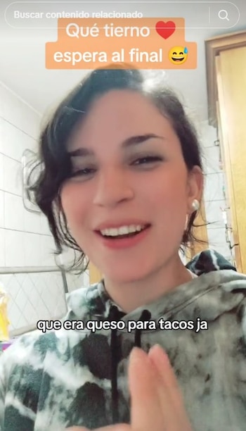 La mexicana destacó el cariño