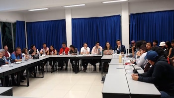 Cuautitlán Izcalli UNAM FES Cuautitlán campo 4 mesa de diálogo Seguridad Daniel Serrano