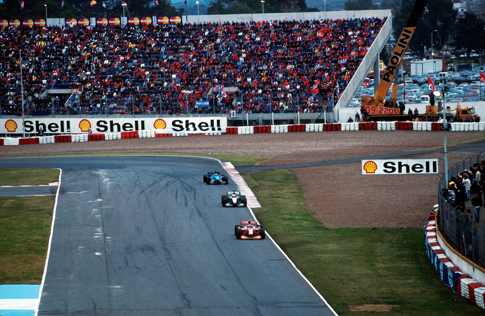 Una postal del Gran Premio en Argentina en 1998 (Motorsports/ZUMA Press)