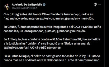Abelardo de la Espriella - crédito @ABDELAESPRIELLA/X