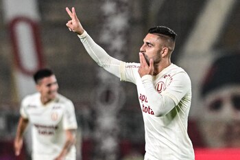 Luis Urruti es uno de los jugadores más importantes de Universitario en cuanto a números el 2023.