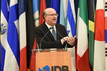 Ilan Goldfajn, presidente del BID,