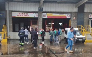 El Sindicato de Camioneros bloqueó