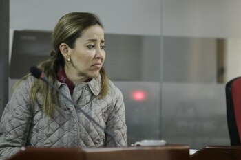 La exfiscal Hilda Niño compareció