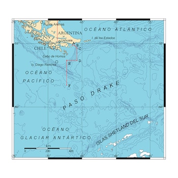 El peligroso Pasaje de Drake
