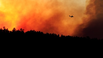 incendio forestal Aspen Acres