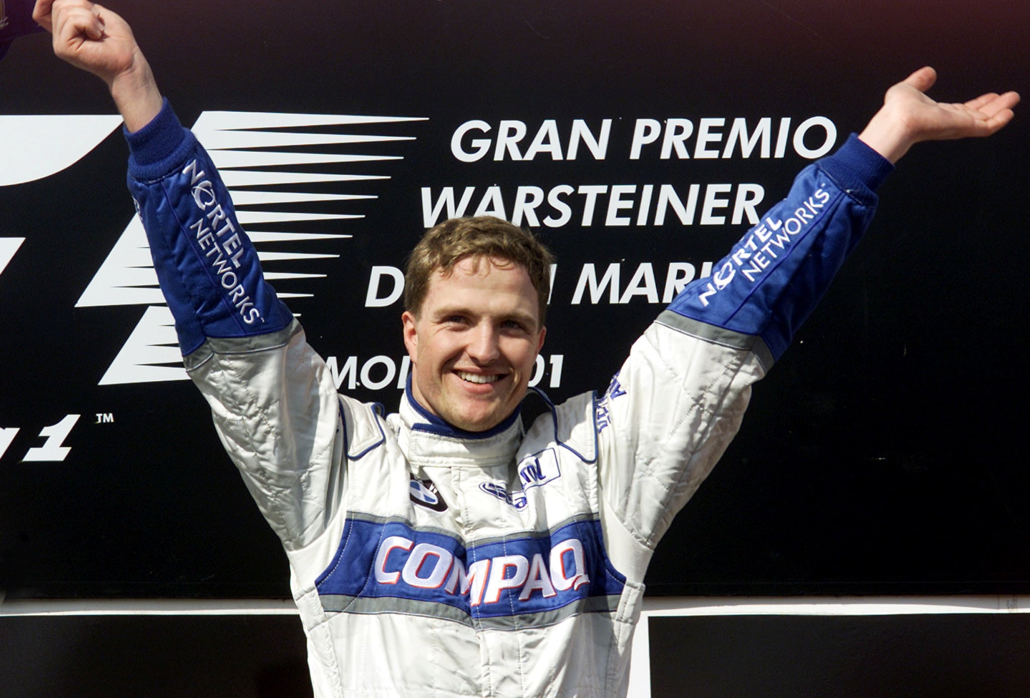 Ralf Schumacher celebra su victoria con Williams (REUTERS/Paolo Cocco/File photo)