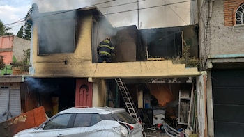 Así quedó la casa que