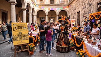 CatriFest en el Centro Histórico: la feria de artesanos mexicanos que podrás visitar este Día de Muertos con entrada libre
