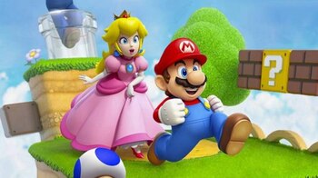 Mario y la princesa Peach