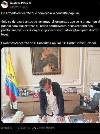 El jefe de Estado no