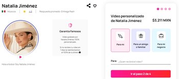 Natalia es la cantante que