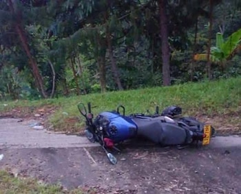 Al parecer, el uniformado alcanzó