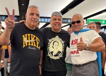 Marcelo Aparicio, Pablo Moyano y