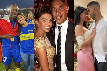 Futbolistas y modelos que formalizaron