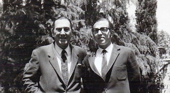 Juan Domingo Perón y Roberto