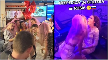 Mexicano enseña despedida de soltera