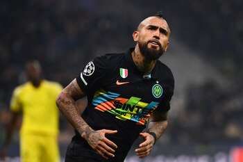 Arturo Vidal anotó su primer
