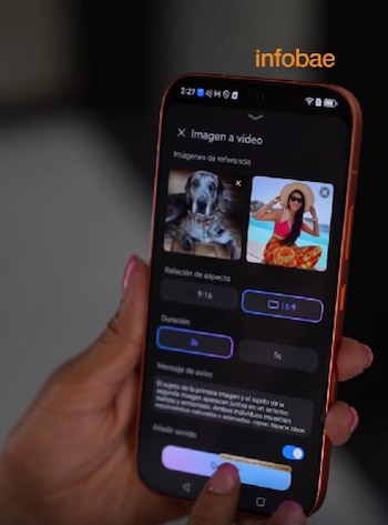 Vienen precargadas 19 plantillas para hacer el video, quiere decir que no necesitas escribir un prompt especializado.